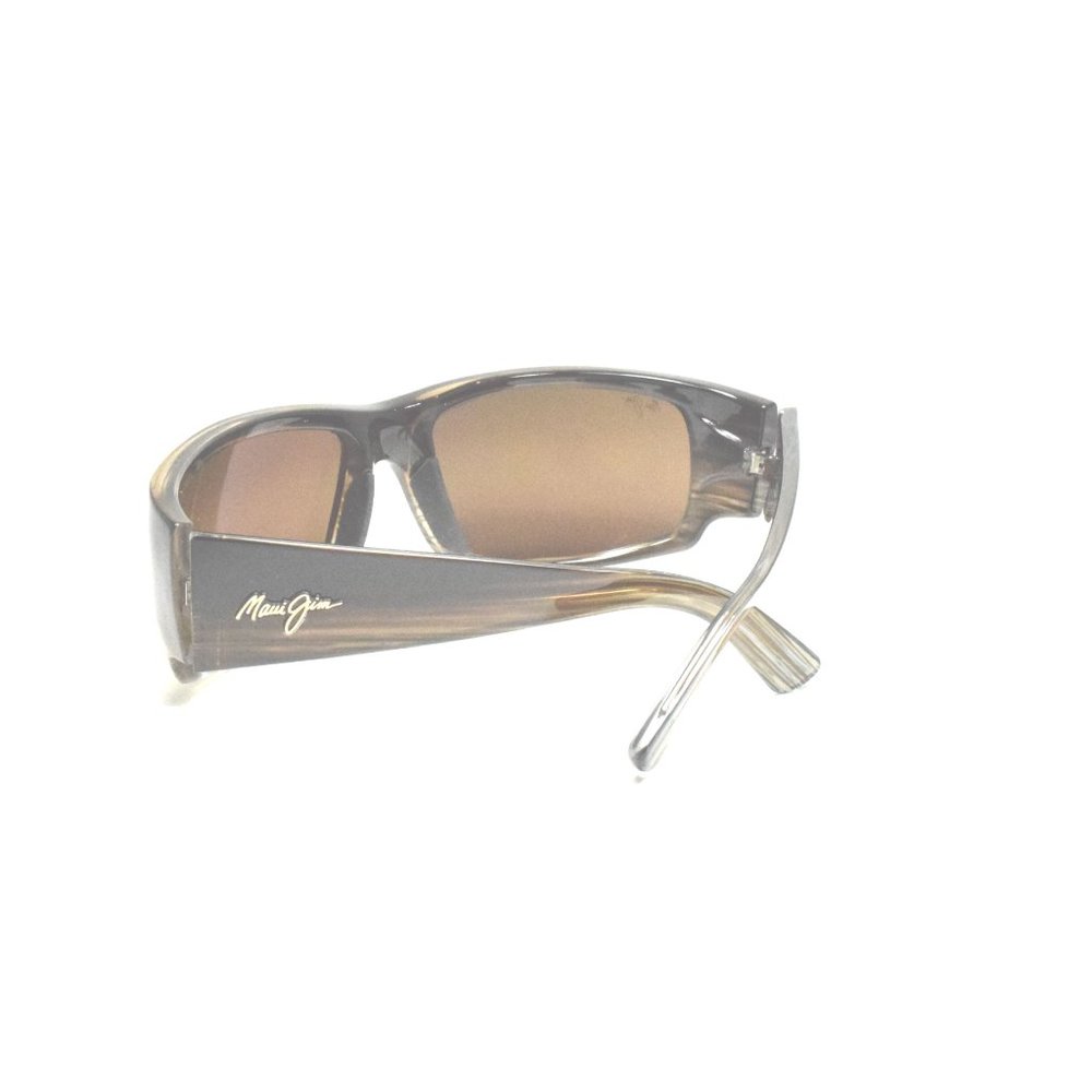 Maui Jim WORLD CUP MJ266-01 Chocolate Stripe Fade / HCL® Bronze Polarized - Picture 4 of 6